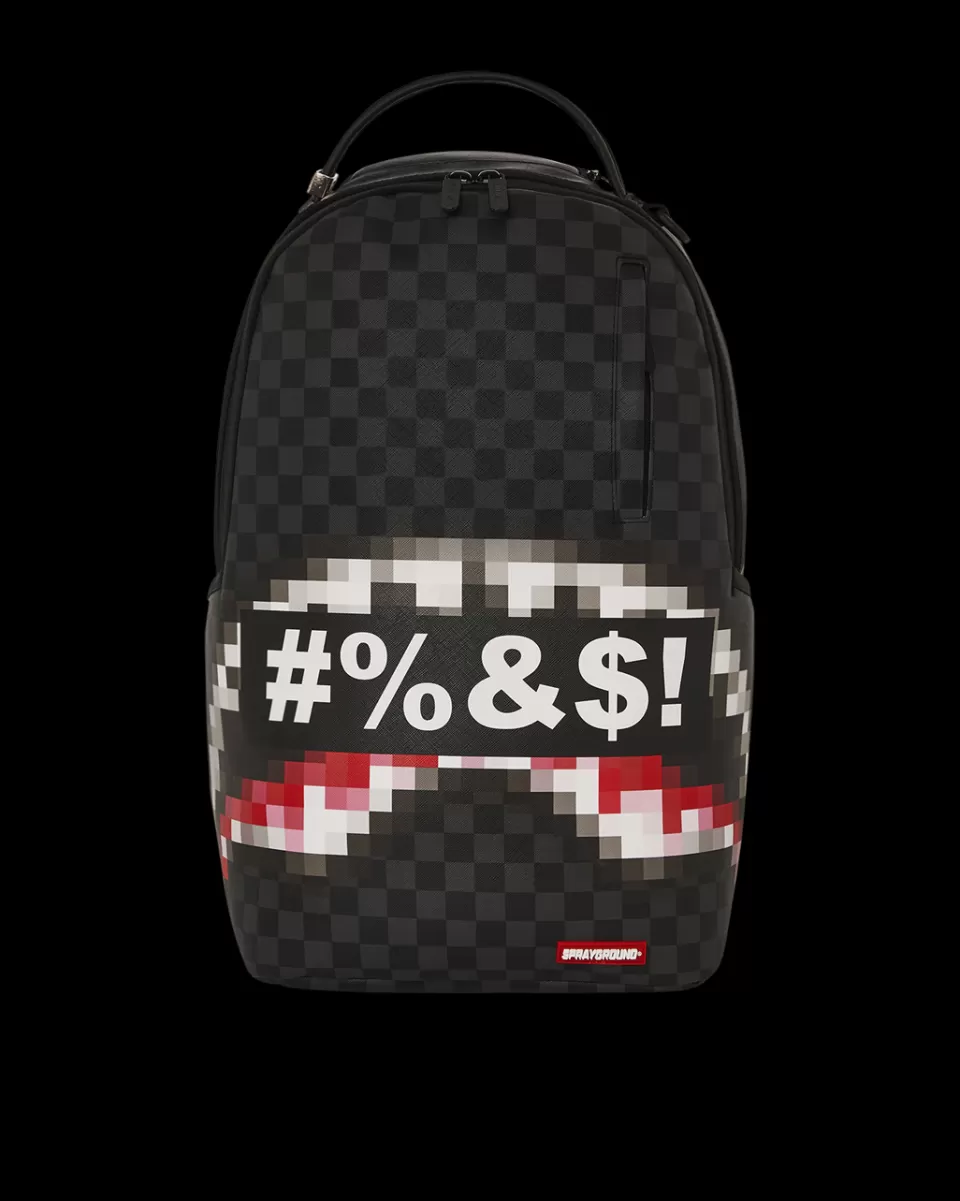 SPRAYGROUND Backpacks*WHAT THE BEEP' SHARK BACKPACK