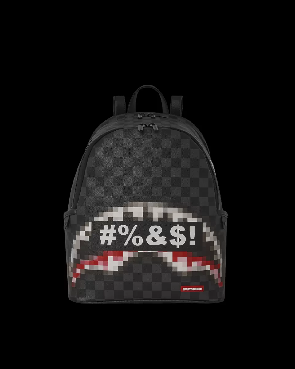 SPRAYGROUND Backpacks | Savages*WHAT THE BEEP' SHARK SAVAGE BACKPACK