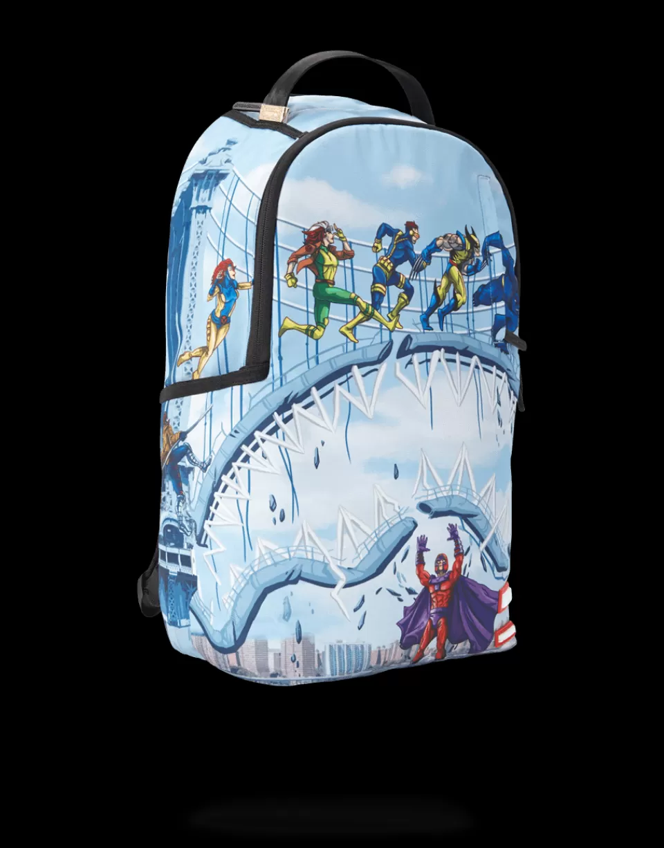 SPRAYGROUND Backpacks*X-MEN ON A MISSION SHARK