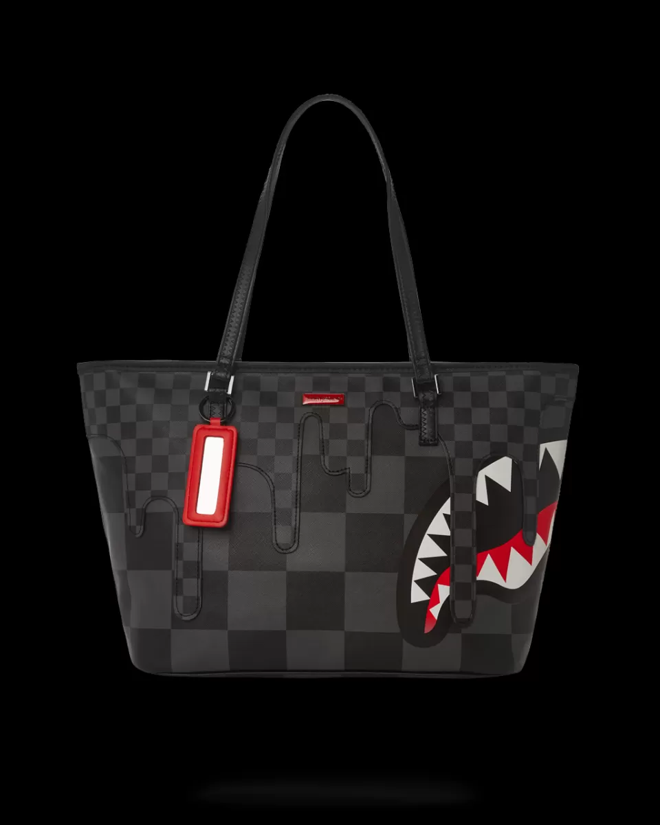 SPRAYGROUND Totes*XTC GREY SHARKS IN PARIS TOTE