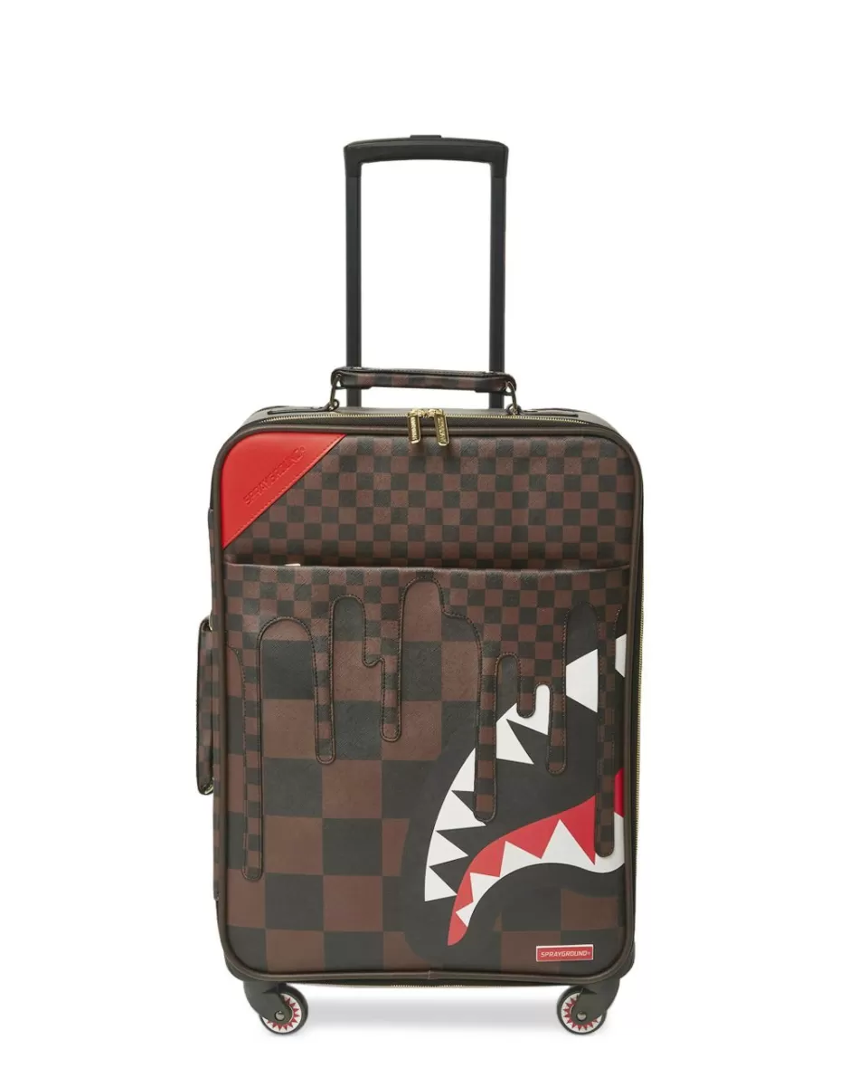 SPRAYGROUND Carry-On Luggage*XTC SHARKS IN PARIS JETSETTER CARRY-ON LUGGAGE