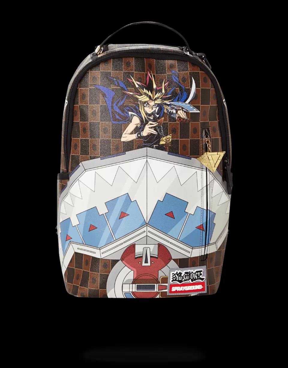 SPRAYGROUND Backpacks*YU GI OH DUAL DISK SHARK