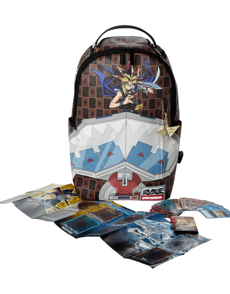 SPRAYGROUND Backpacks*YU GI OH DUAL DISK SHARK